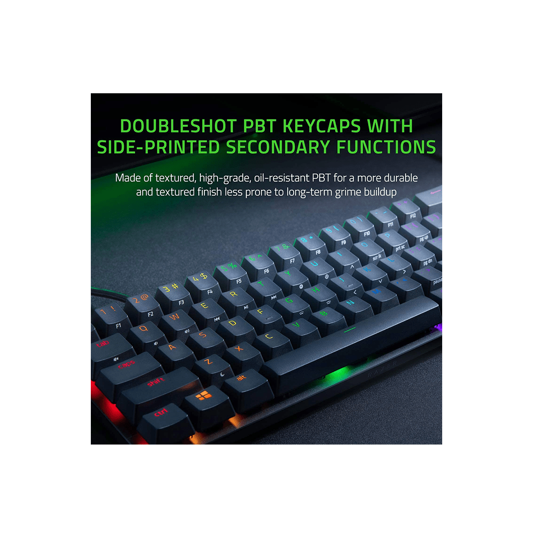 Razer Huntsman Mini Clicky Optical Purple Switch USB-C Gaming Keyboard in Qatar Razer Huntsman Mini Clicky Optical Purple Switch USB-C Gaming Keyboard in Qatar